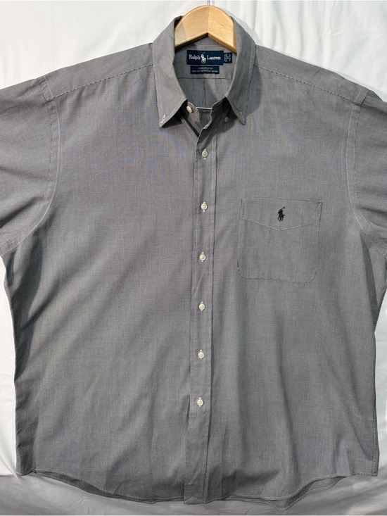 Ralph Lauren Other - Ralph Lauren Men’s Gray Button-Down Shirt with Chest Pocket